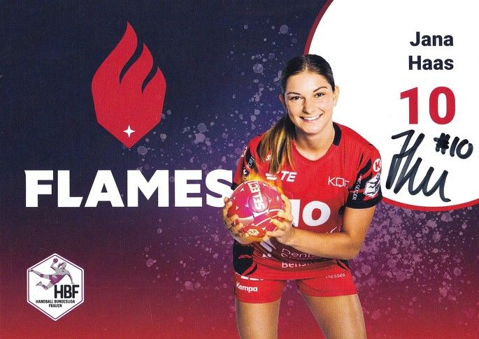 Autogramm Handball (D) | HSG Bensheim/Auerbach | 2022 | Jana HAAS