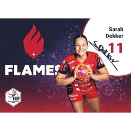 Autogramm Handball (D) | HSG Bensheim/Auerbach | 2022 | Sarah DEKKER