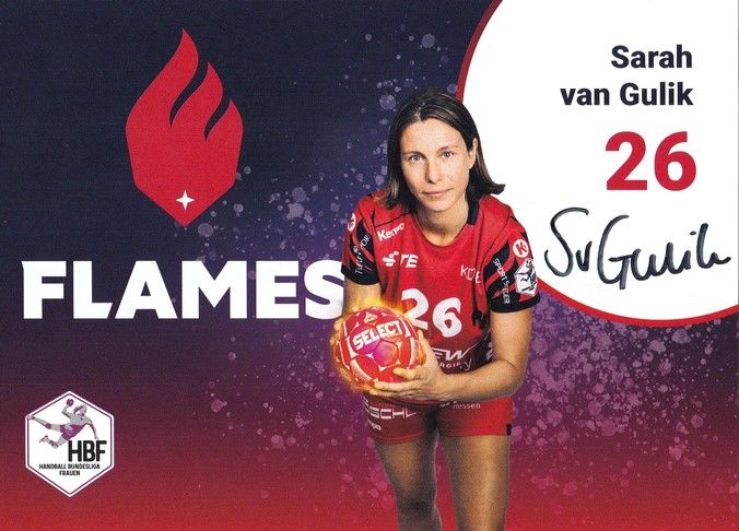 Autogramm Handball (D) | HSG Bensheim/Auerbach | 2022 | Sarah VAN GULIK