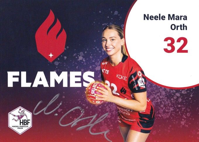 Autogramm Handball (D) | HSG Bensheim/Auerbach | 2022 | Neele Mara ORTH