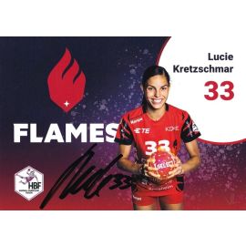 Autogramm Handball (D) | HSG Bensheim/Auerbach | 2022 | Lucie KRETZSCHMAR