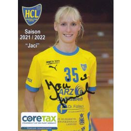 Autogramm Handball (D) | HC Leipzig | 2021 | Jacqueline HUMMEL