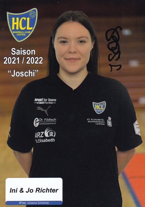 Autogramm Handball (D) | HC Leipzig | 2021 | Johanna SCHIERBOK
