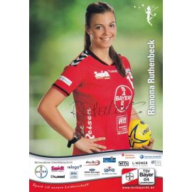 Autogramm Handball (D) | Bayer Leverkusen | 2014 | Ramona RUTHENBECK