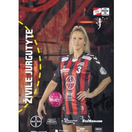 Autogramm Handball (D) | Bayer Leverkusen | 2022 | Zivile JURGUTYTE