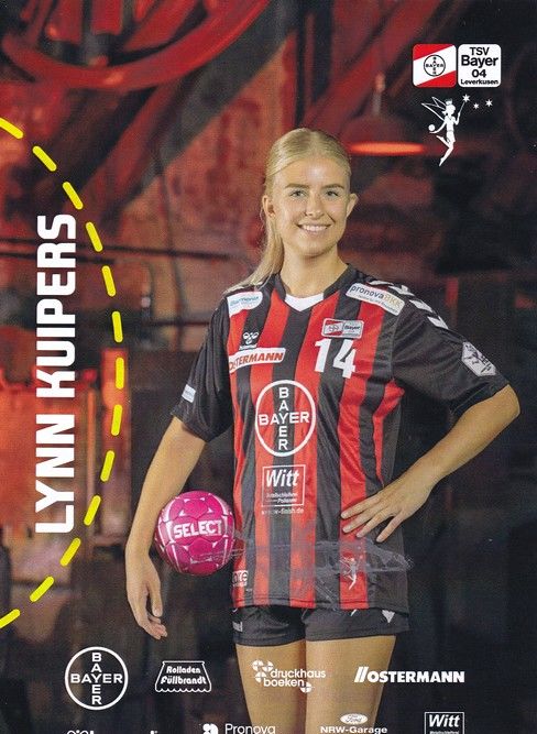 Autogramm Handball (D) | Bayer Leverkusen | 2022 | Lynn KUIPERS