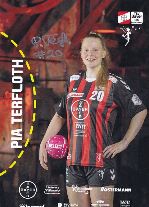 Autogramm Handball (D) | Bayer Leverkusen | 2022 | Pia TERFLOTH