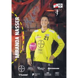 Autogramm Handball (D) | Bayer Leverkusen | 2022 | Miranda NASSER