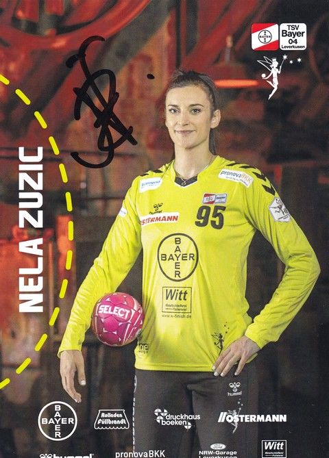Autogramm Handball (D) | Bayer Leverkusen | 2022 | Nela ZUZIC