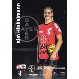 Autogramm Handball (D) | Bayer Leverkusen | 2021 | Kim HINKELMANN