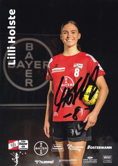 Autogramm Handball (D) | Bayer Leverkusen | 2021 | Lilli HOLSTE
