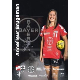 Autogramm Handball (D) | Bayer Leverkusen | 2021 | Annefleur BRUGEMAN
