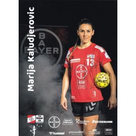 Autogramm Handball (D) | Bayer Leverkusen | 2021 | Marija KALUDJEROVIC