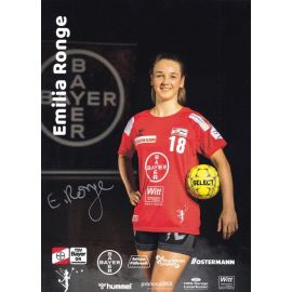 Autogramm Handball (D) | Bayer Leverkusen | 2021 | Emilia RONGE