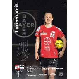 Autogramm Handball (D) | Bayer Leverkusen | 2021 | Loreen VEIT
