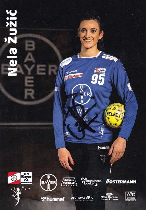 Autogramm Handball (D) | Bayer Leverkusen | 2021 | Nela ZUZIC