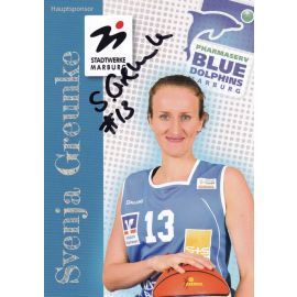 Autogramm Basketball | BC Marburg (D) | 2010er | Svenja GREUNKE