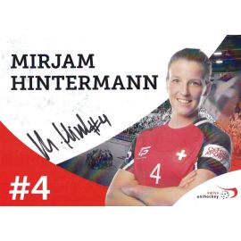 Autogramm Unihockey | Schweiz (D) | 2020er | Mirjam HINTERMANN