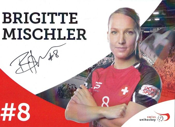 Autogramm Unihockey | Schweiz (D) | 2020er | Brigitte MISCHLER