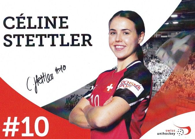 Autogramm Unihockey | Schweiz (D) | 2020er | Celine STETTLER