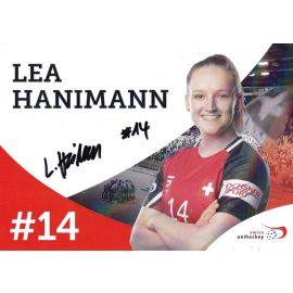 Autogramm Unihockey | Schweiz (D) | 2020er | Lea HANIMANN