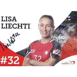 Autogramm Unihockey | Schweiz (D) | 2020er | Lisa LIECHTI