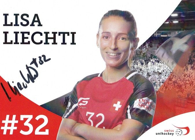Autogramm Unihockey | Schweiz (D) | 2020er | Lisa LIECHTI