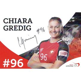 Autogramm Unihockey | Schweiz (D) | 2020er | Chiara GREDIG