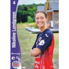Autogramm Handball (D) | Thüringer HC | 2022 | Nikoline LUNDGREEN