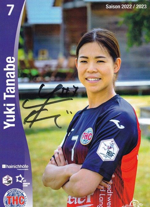 Autogramm Handball (D) | Thüringer HC | 2022 | Yuki TANABE