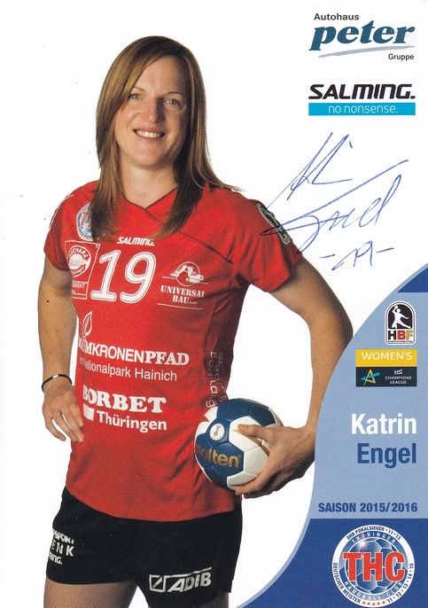 Autogramm Handball (D) | Thüringer HC | 2015 | Katrin ENGEL