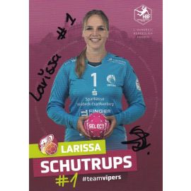 Autogramm Handball (D) | HSG Bad Wildungen | 2022 | Larissa SCHUTRUPS