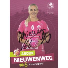Autogramm Handball (D) | HSG Bad Wildungen | 2022 | Anouk NIEUWENWEG