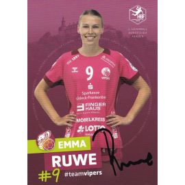 Autogramm Handball (D) | HSG Bad Wildungen | 2022 | Emma RUWE