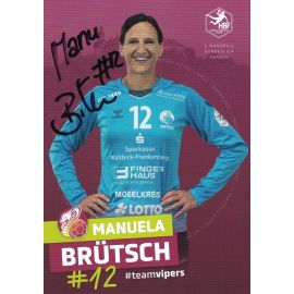 Autogramm Handball (D) | HSG Bad Wildungen | 2022 | Manuela BRÜTSCH