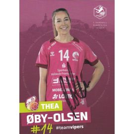 Autogramm Handball (D) | HSG Bad Wildungen | 2022 | Thea OBY-OLSEN