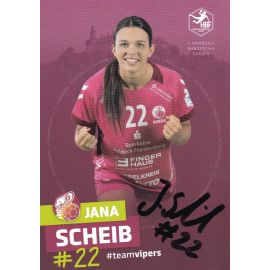 Autogramm Handball (D) | HSG Bad Wildungen | 2022 | Jana SCHEIB