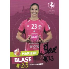 Autogramm Handball (D) | HSG Bad Wildungen | 2022 | Marieke BLASE