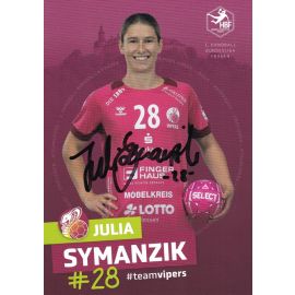 Autogramm Handball (D) | HSG Bad Wildungen | 2022 | Julia SYMANZIK