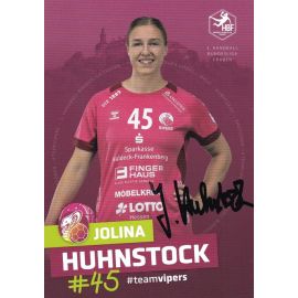 Autogramm Handball (D) | HSG Bad Wildungen | 2022 | Jolina HUHNSTOCK