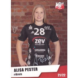 Autogramm Handball (D) | BSV Sachsen Zwickau | 2021 | Alisa PESTER