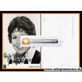 Autogramm TV | SFB | Evelyn LAZAR | 1970er (Portrait SW)