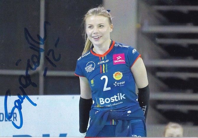 Autogramm Volleyball (D) | Polen | 2020er | Alexandra SZCZYGLOWSKA