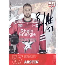 Autogramm Eishockey | Kölner Haie | 2022 | Brady AUSTIN