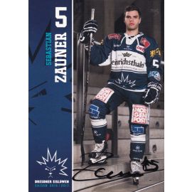Autogramm Eishockey | Dresdner Eislöwen | 2016 | Sebastian ZAUNER