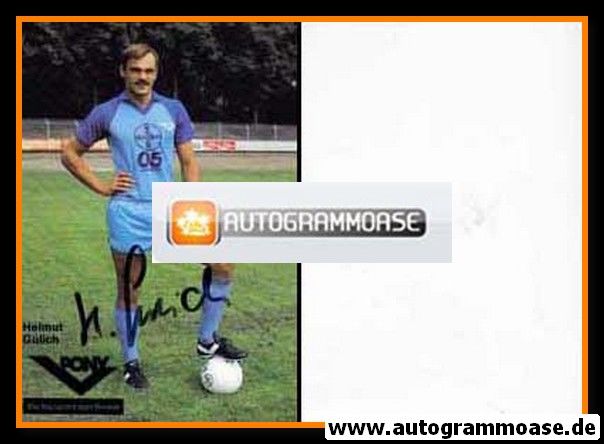 Autogramm Fussball | KFC Uerdingen 05 | 1983 | Helmut GULICH