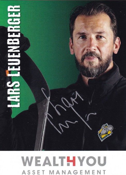 Autogramm Eishockey | EHC Olten | 2021 | Lars LEUENBERGER