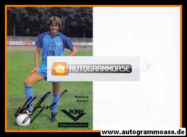 Autogramm Fussball | KFC Uerdingen 05 | 1983 | Matthias HERGET