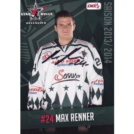Autogramm Eishockey | Starbulls Rosenheim | 2013 | Max RENNER