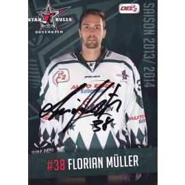 Autogramm Eishockey | Starbulls Rosenheim | 2013 | Florian MÜLLER